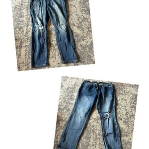 EUC Vigoss Jagger Skinny Jeans--sz 16--2 pair